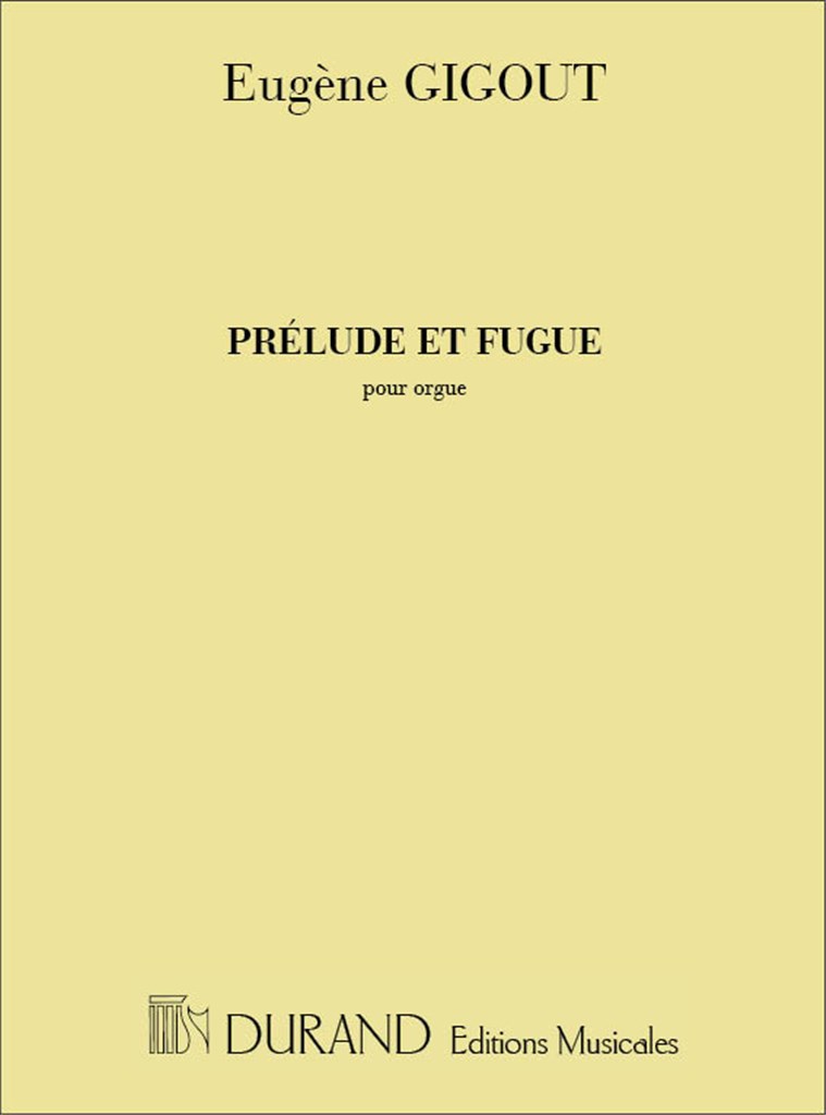 Prelude Et Fugue, Por Orgue
